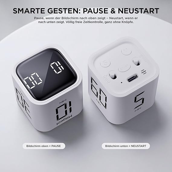 Zareen Focus Cube – Smart Task Timer